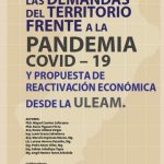 LAS DEMANDAS DEL TERRITORIO FRENTE A LA PANDEMIA COVID – 19