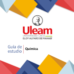 Guía de estudio Química