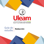 Guía de estudio Redacción